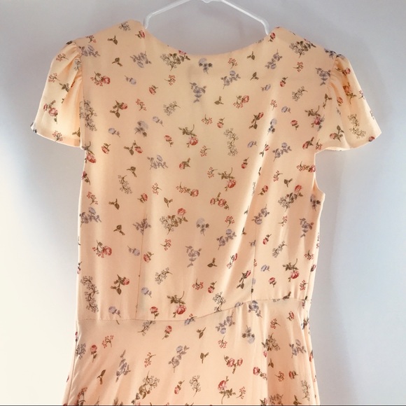 NWT Fame & Partners Floral The Poplar Midi Dress - Picture 4 of 12